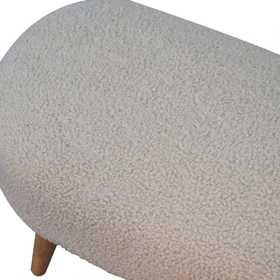 Artisan - Boucle Hallway Bench