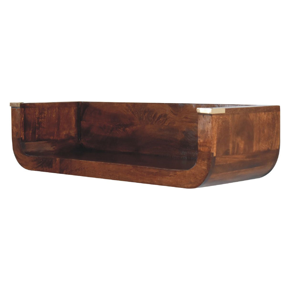 Artisan - Indira Chestnut Floating Console