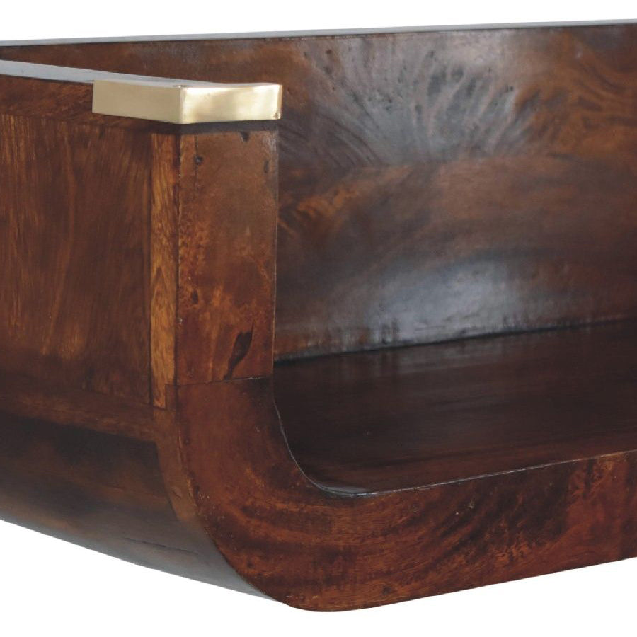 Artisan - Indira Chestnut Floating Console