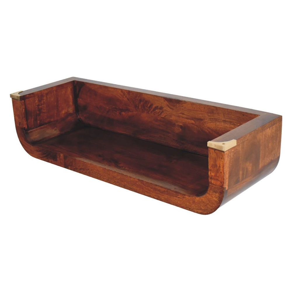 Artisan - Indira Chestnut Floating Console
