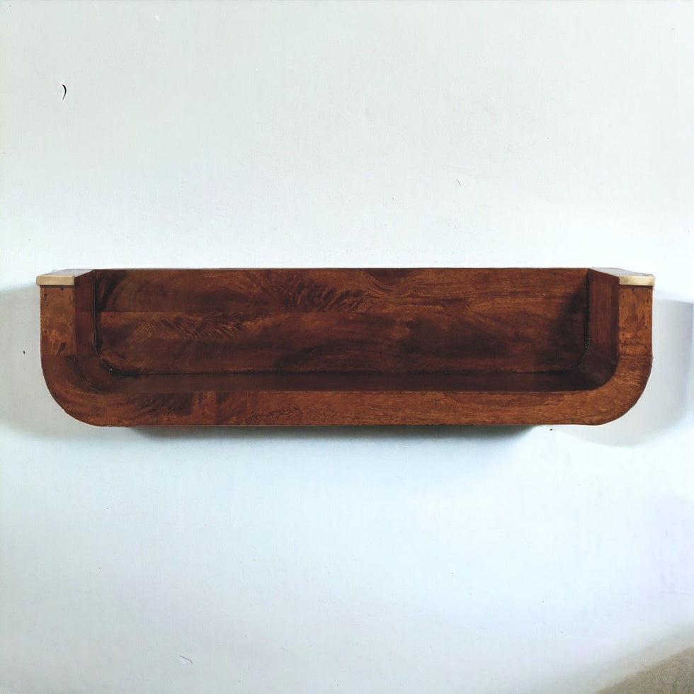 Artisan - Indira Chestnut Floating Console