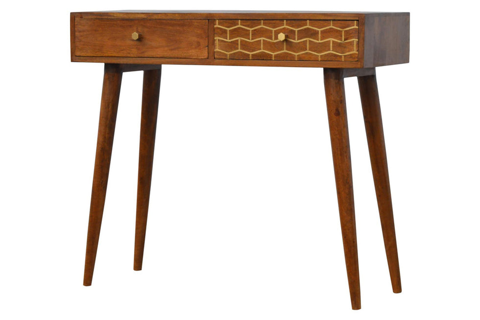 Artisan - Gold Art Pattern Console Table