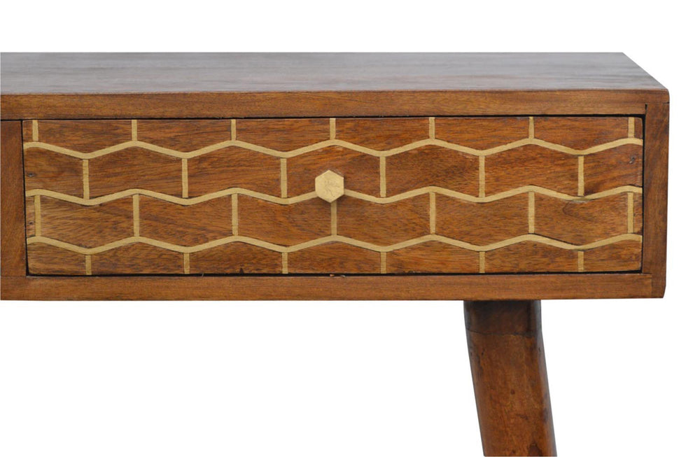 Artisan - Gold Art Pattern Console Table