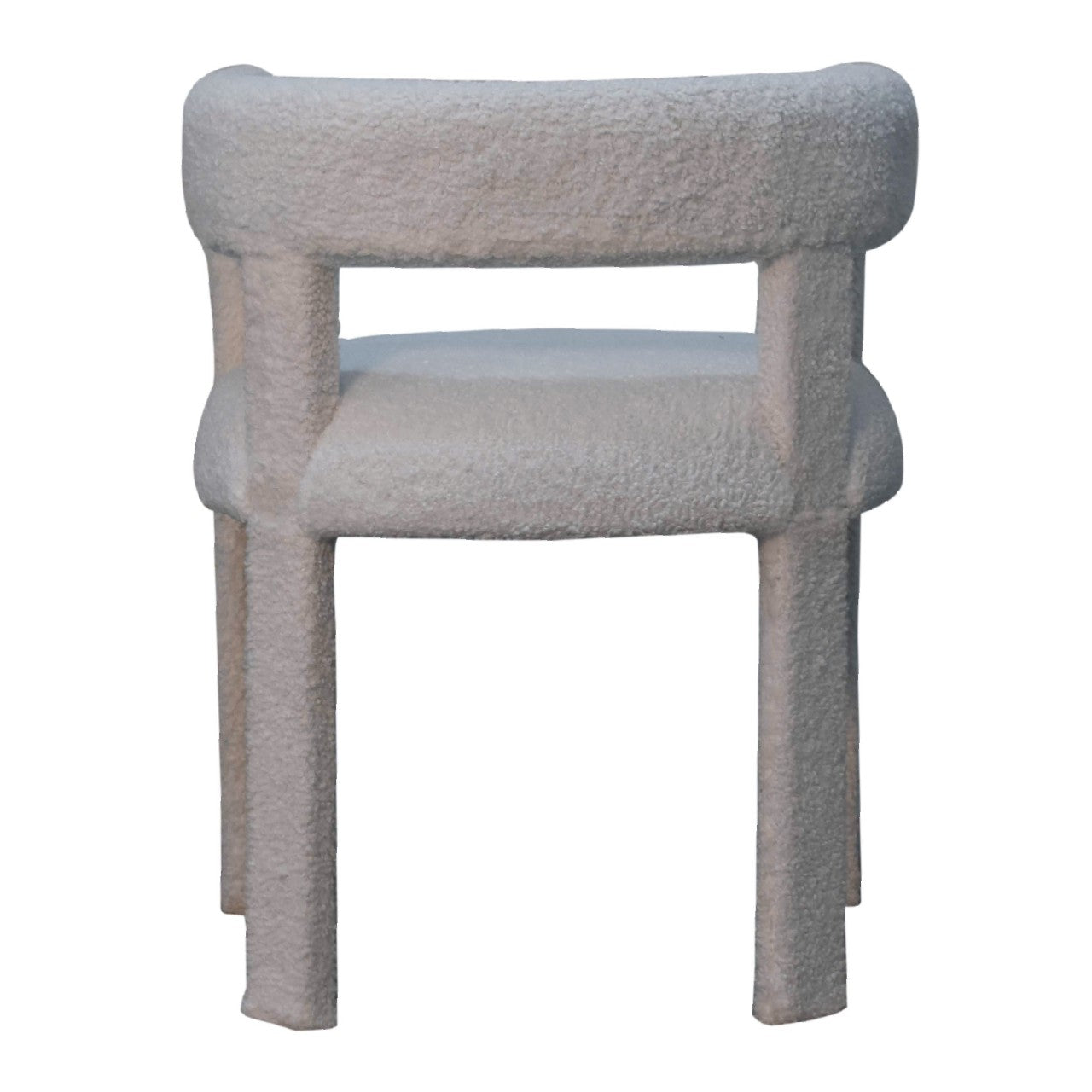 Artisan - Occasional Chair in White, Boucle