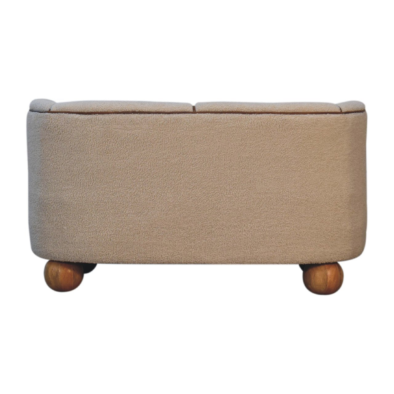 Artisan - Buffalo Sofa in Cream, Boucle