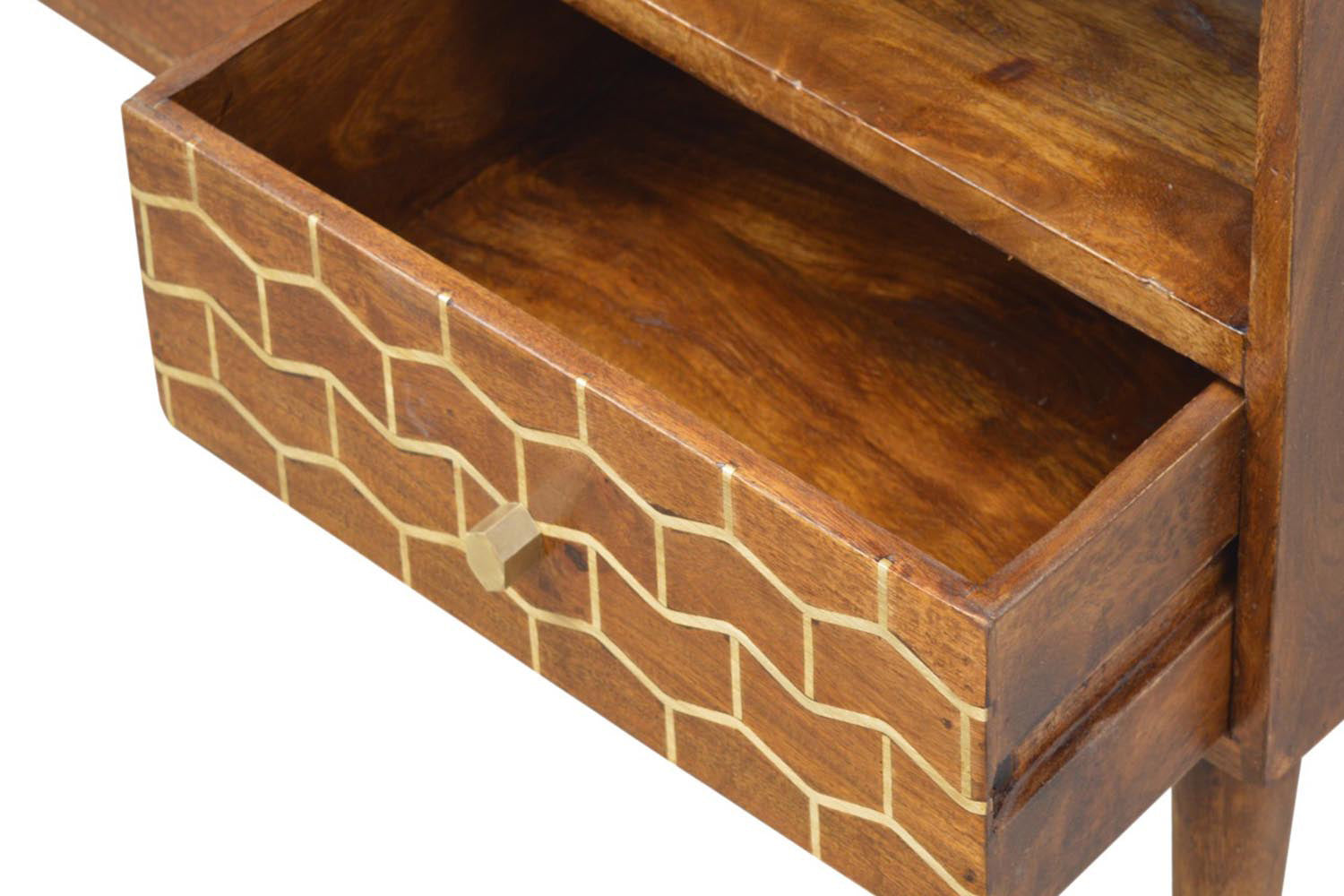 Artisan - Gold Art Pattern Drawer Media Unit