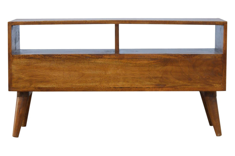 Artisan - Gold Art Pattern Drawer Media Unit