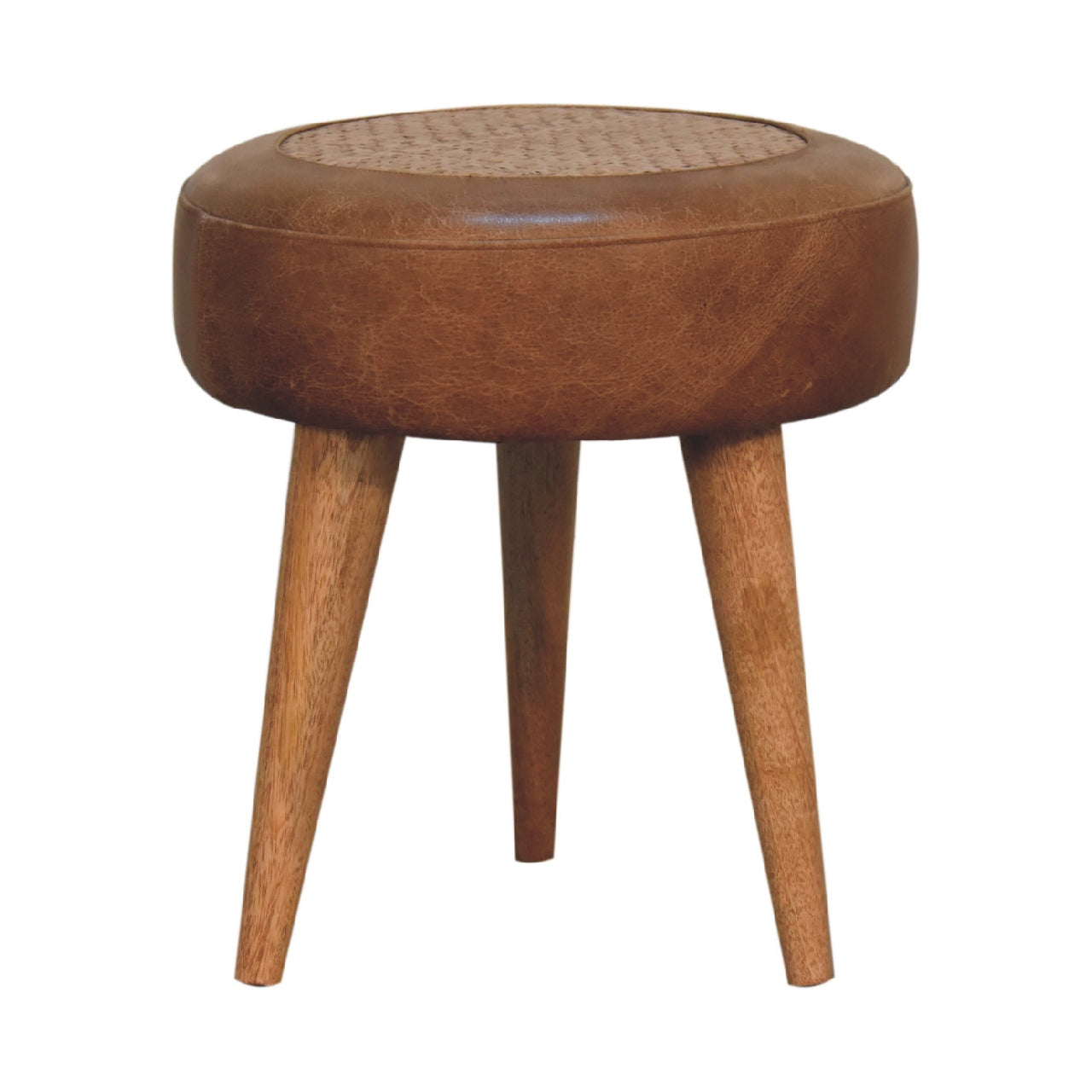 Artisan - Seagrass Buffalo Footstool