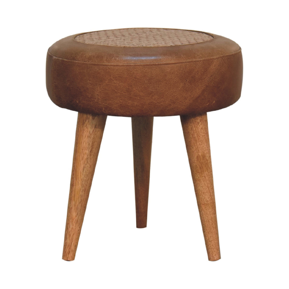 Artisan - Seagrass Buffalo Footstool