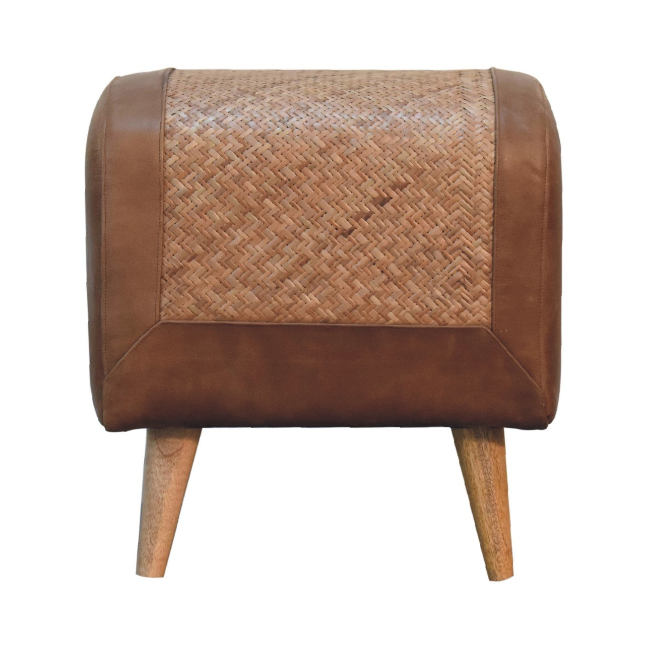 Artisan - Seagrass Buffalo Square Footstool