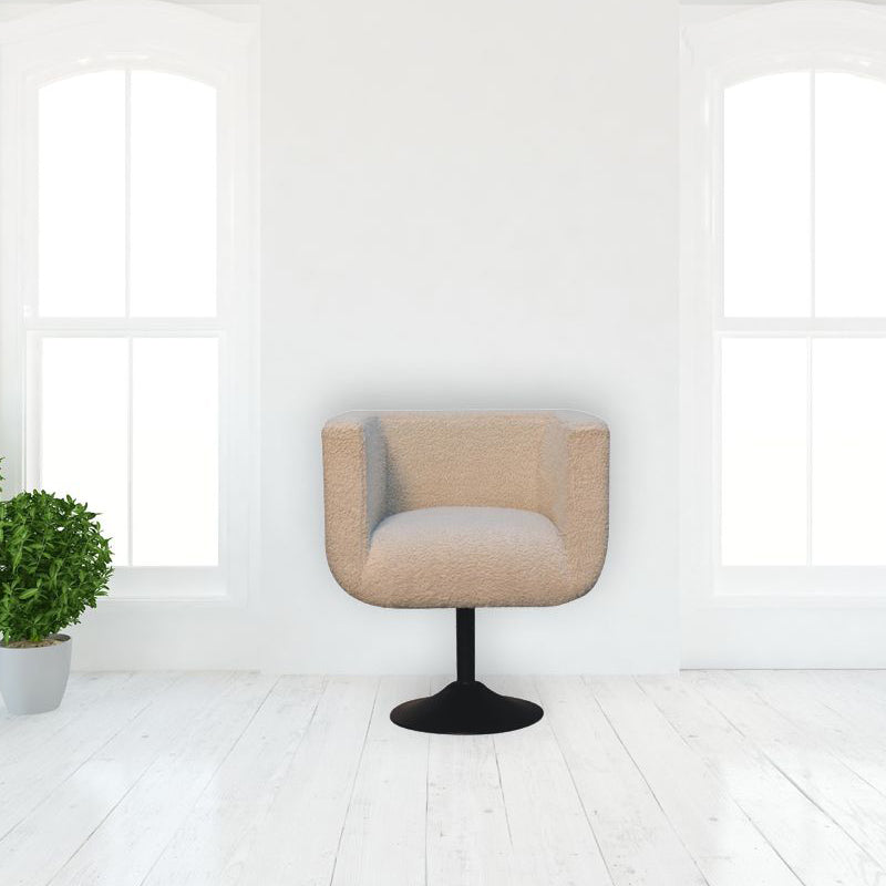 Artisan - Cream Boucle Swivel Chair