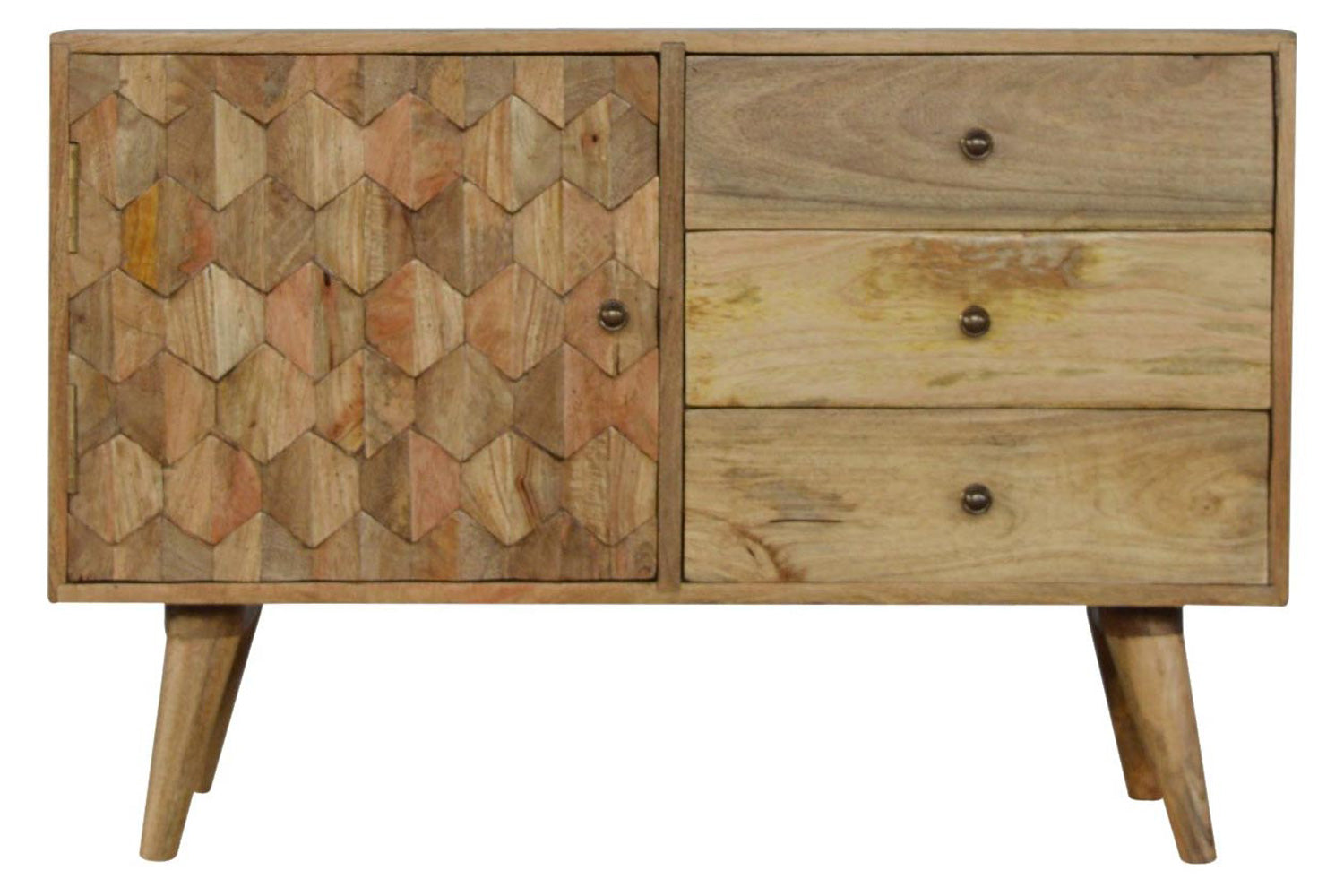 Artisan - Pineapple Carved Sideboard