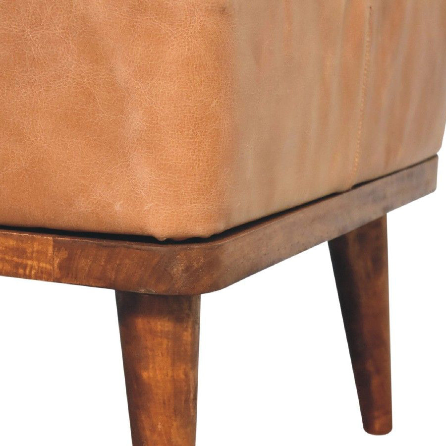 Artisan - Reverse Curve Oak-Ish Media Unit