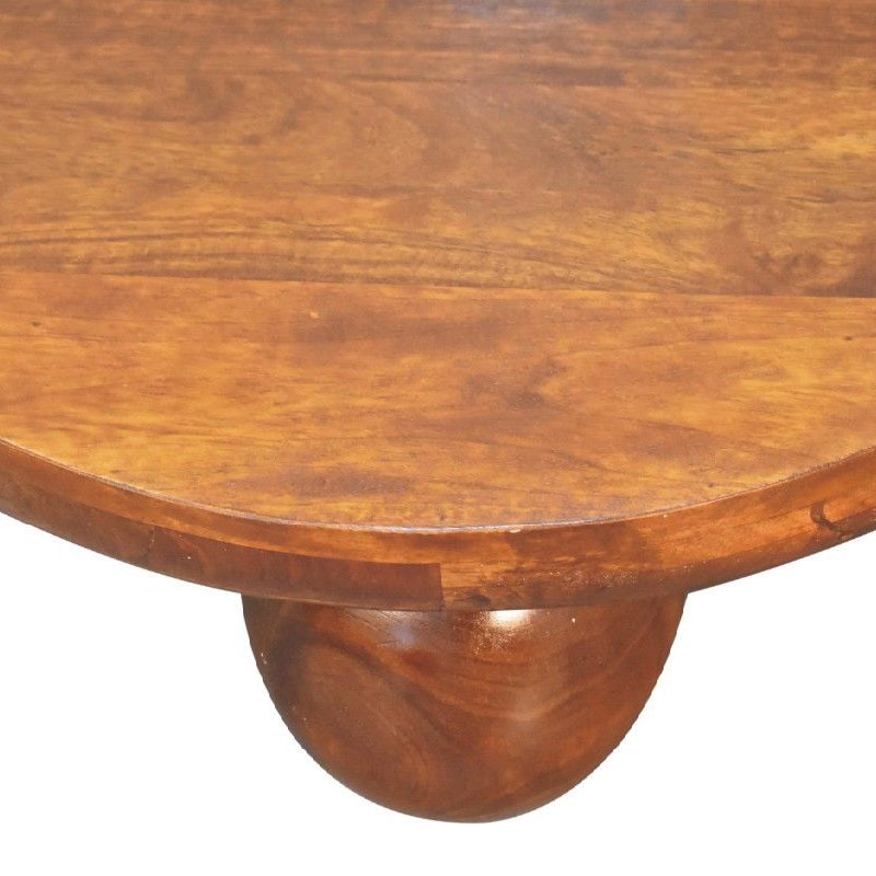 Artisan - Chestnut Central Ball Table