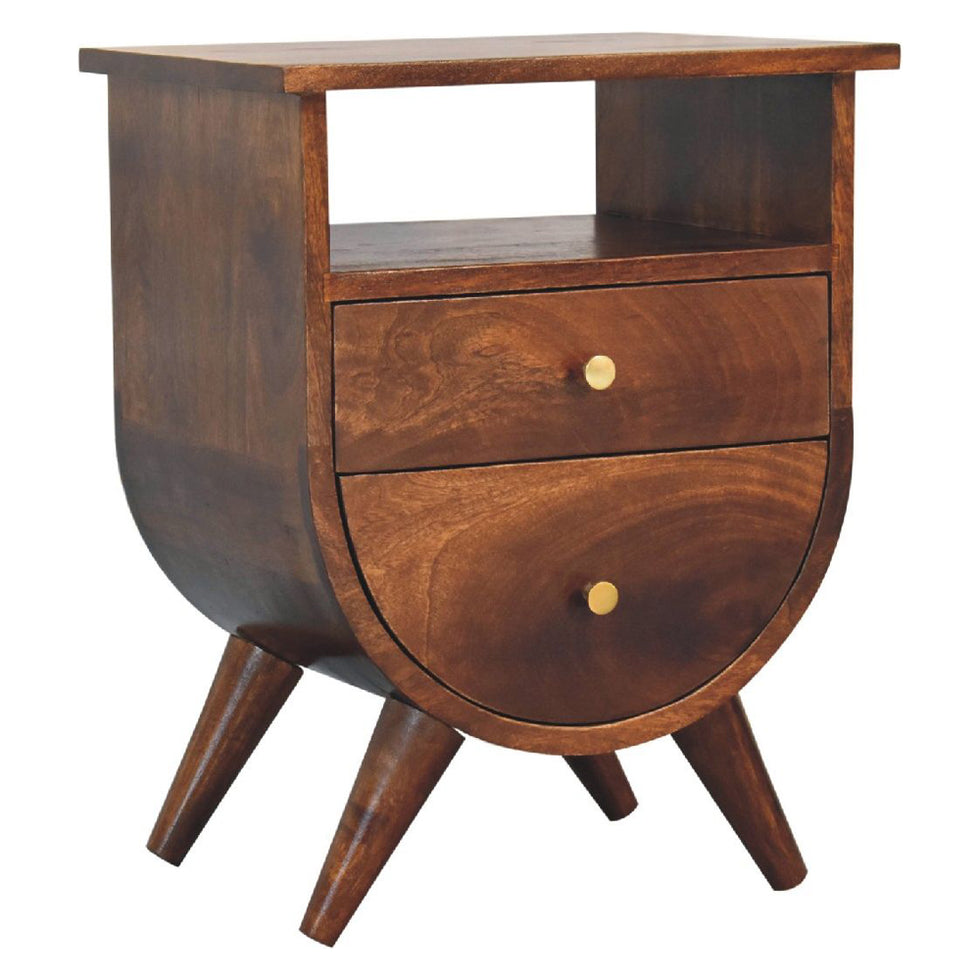 Artisan - Split Chestnut Nightstand
