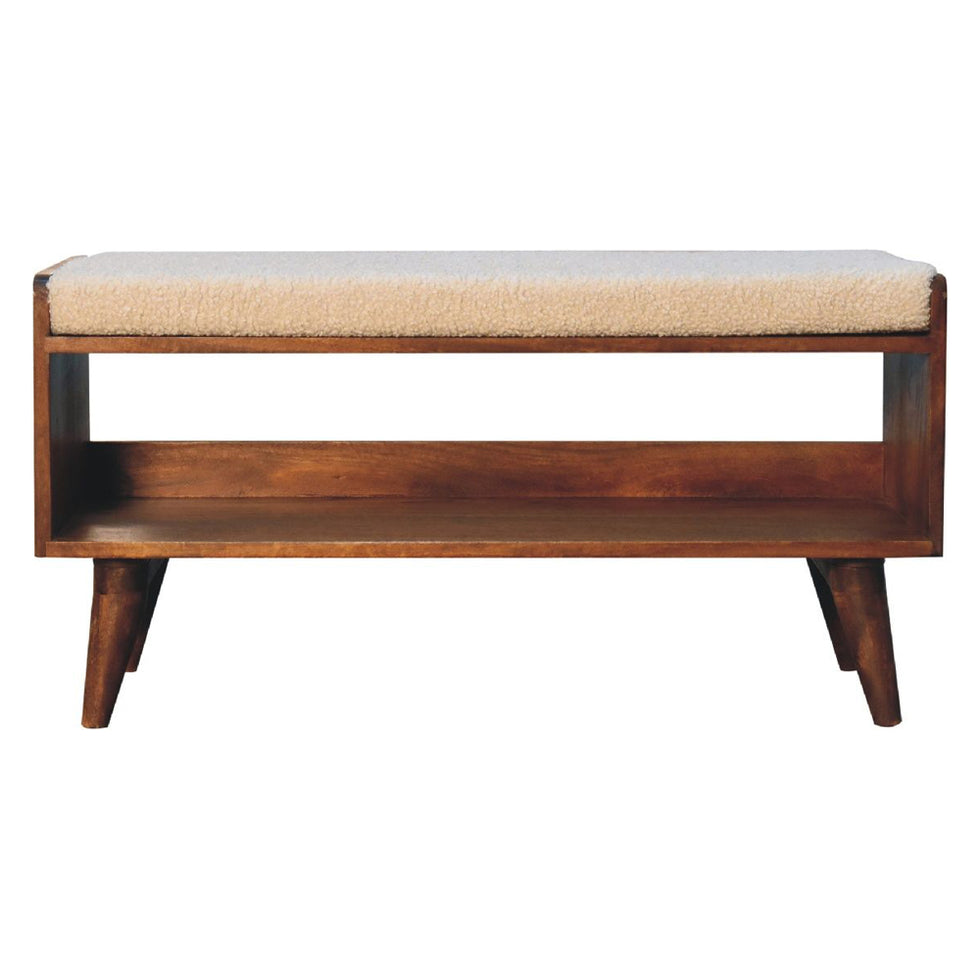 Artisan - Boucle Nordic Storage Bench