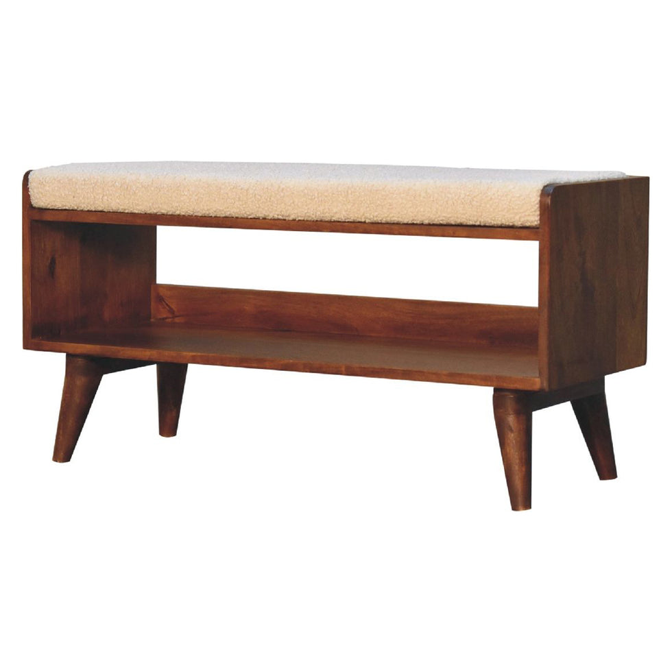 Artisan - Boucle Nordic Storage Bench