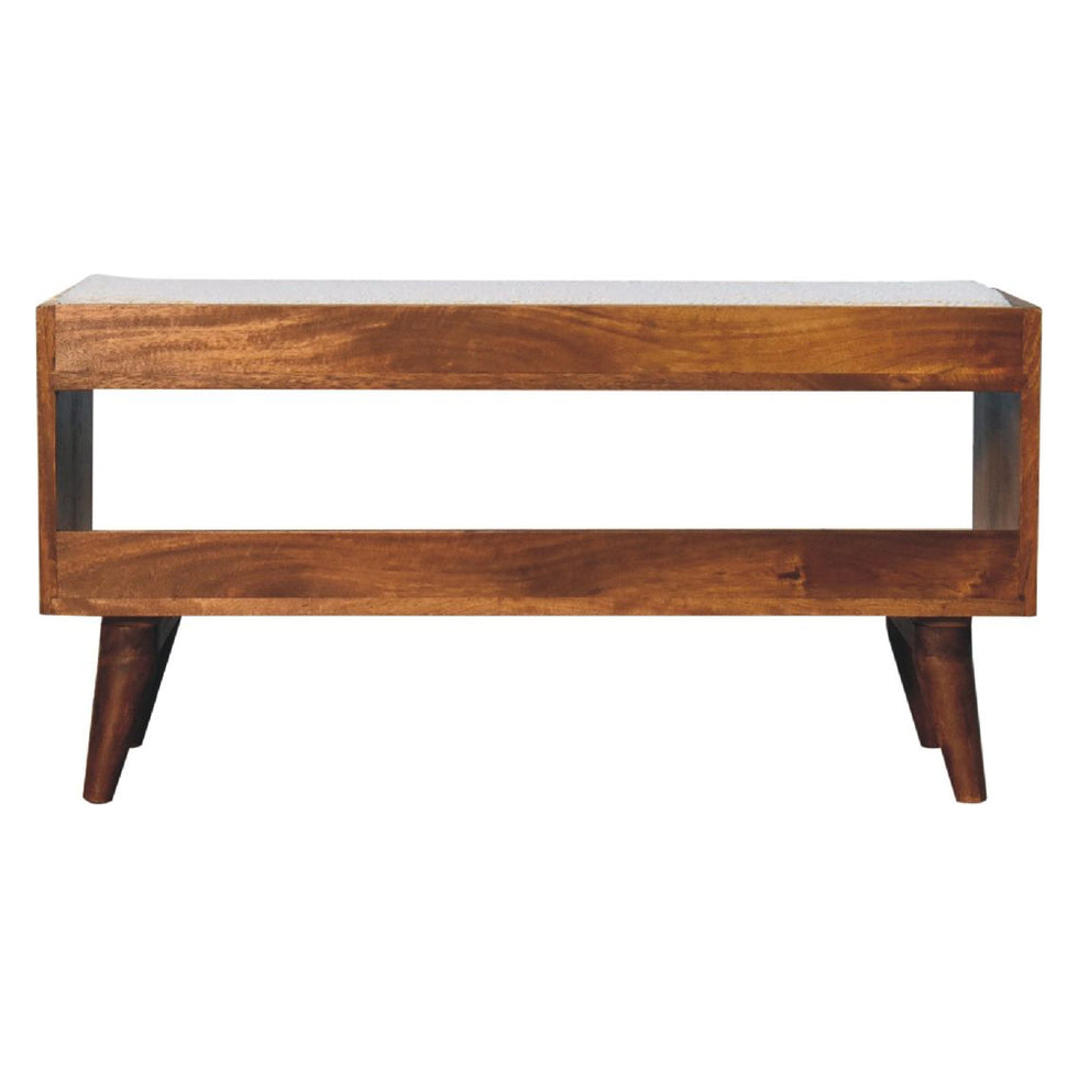 Artisan - Boucle Nordic Storage Bench