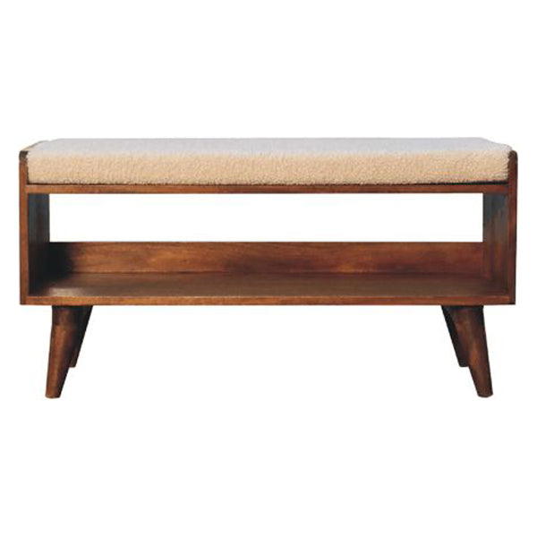 Artisan - Boucle Nordic Storage Bench