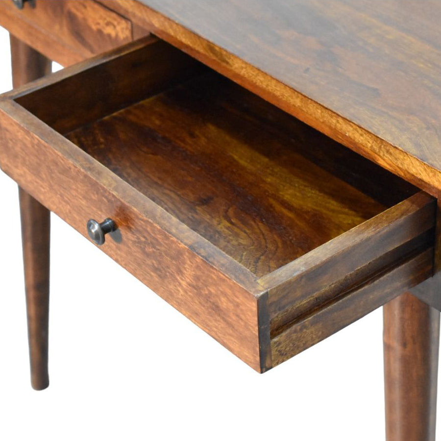 Artisan - Chestnut Hallway 2 Drawer Console Table
