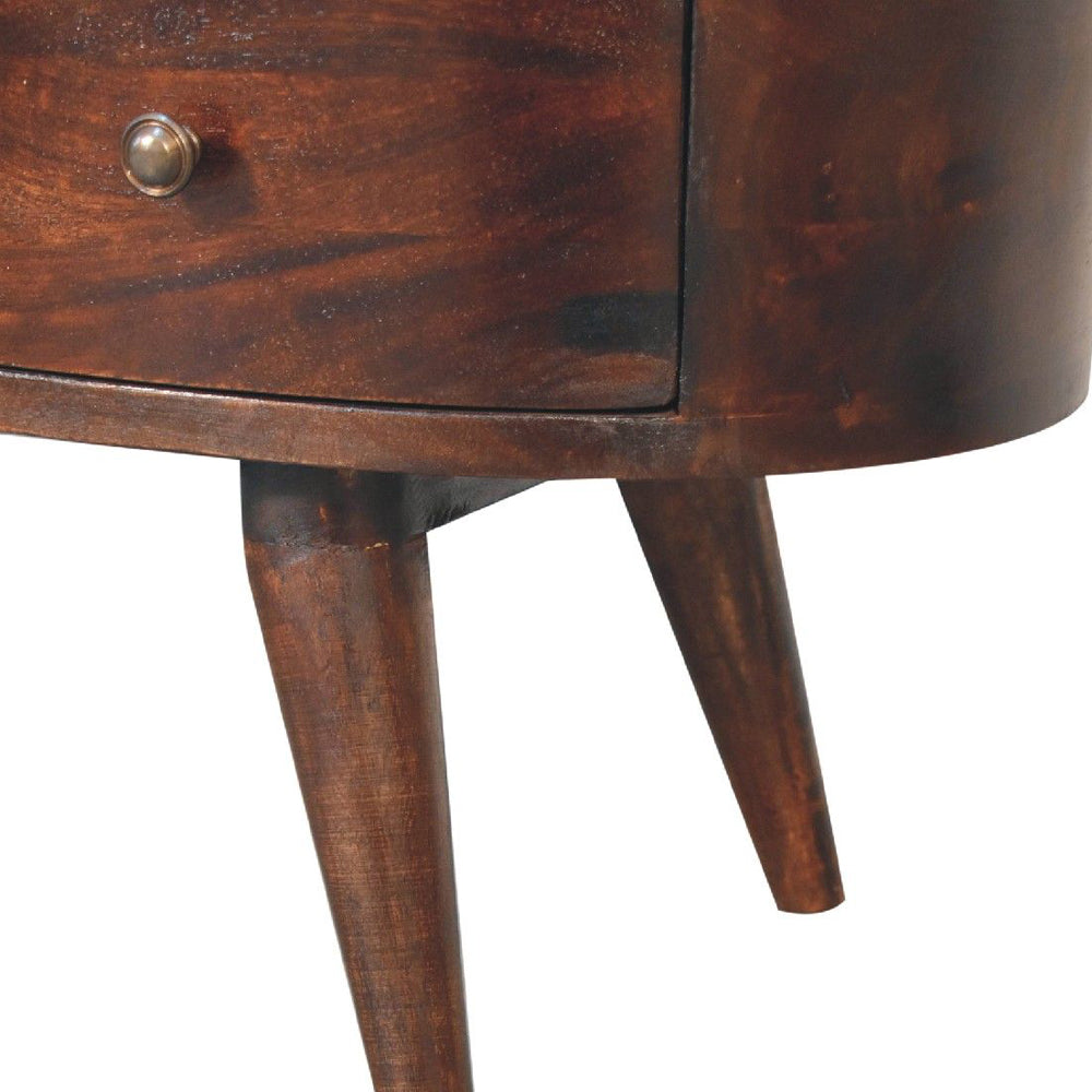 Artisan - Light Walnut Wave Entertainment Unit