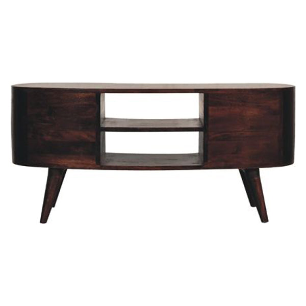 Artisan - Light Walnut Wave Entertainment Unit