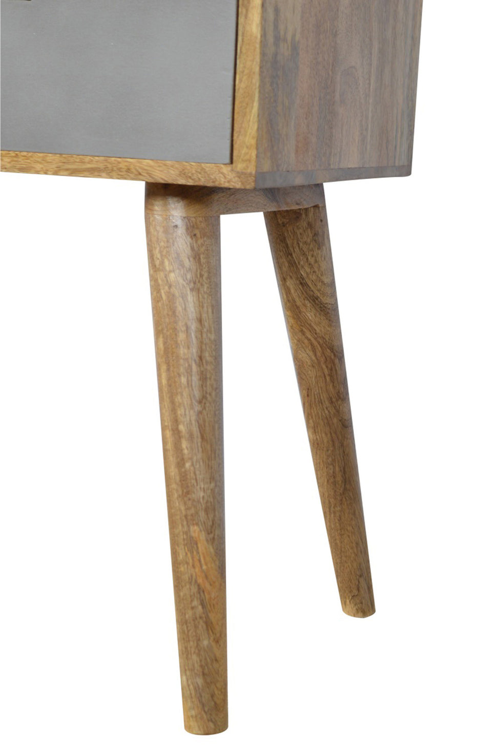 Artisan - Gray and White Gradient Console Table