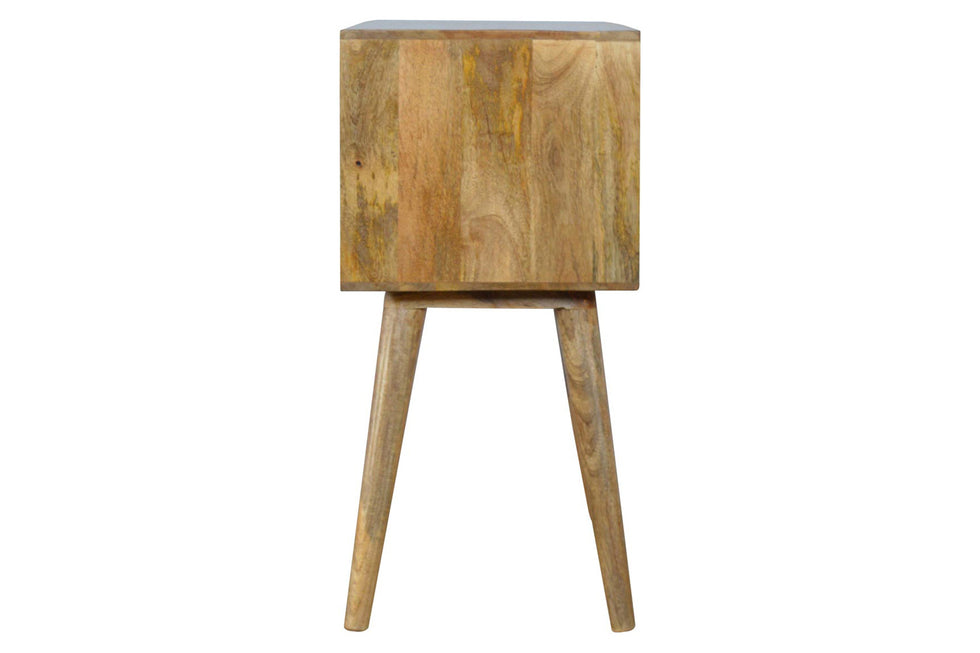 Artisan - Gray and White Gradient Console Table