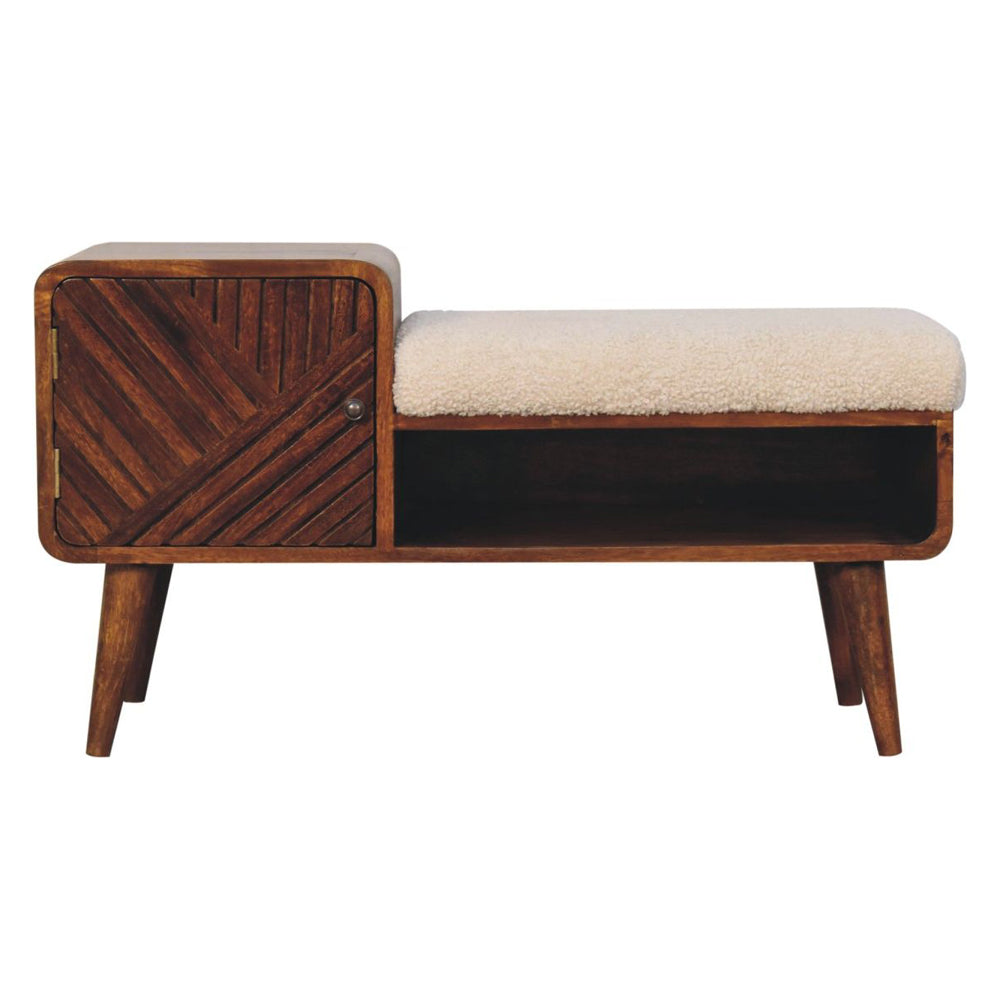 Artisan - Boucle Carved Telephone Table
