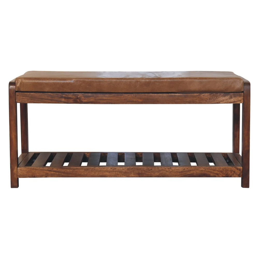 Artisan - Buffalo Slatted Hallway Bench