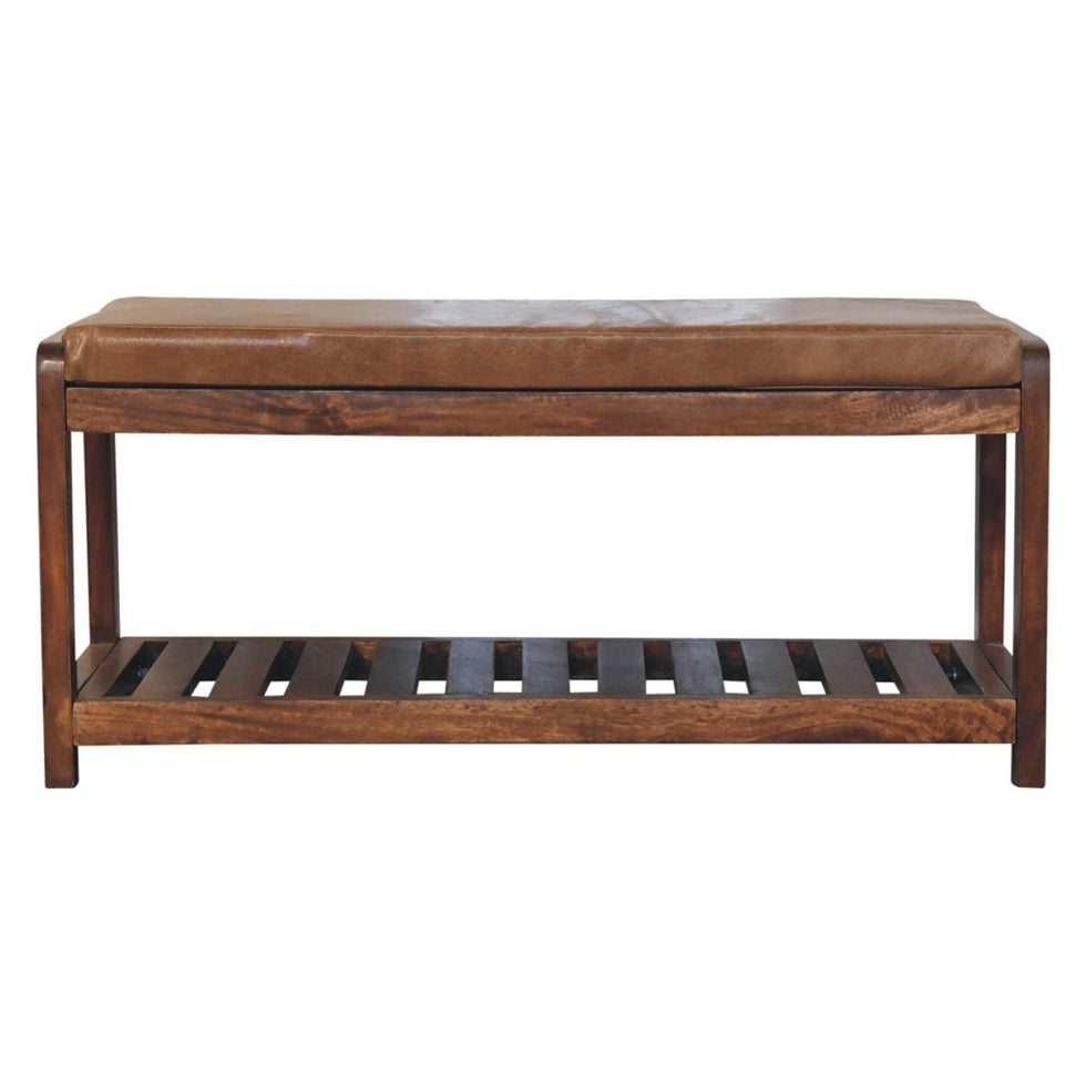 Artisan - Buffalo Slatted Hallway Bench