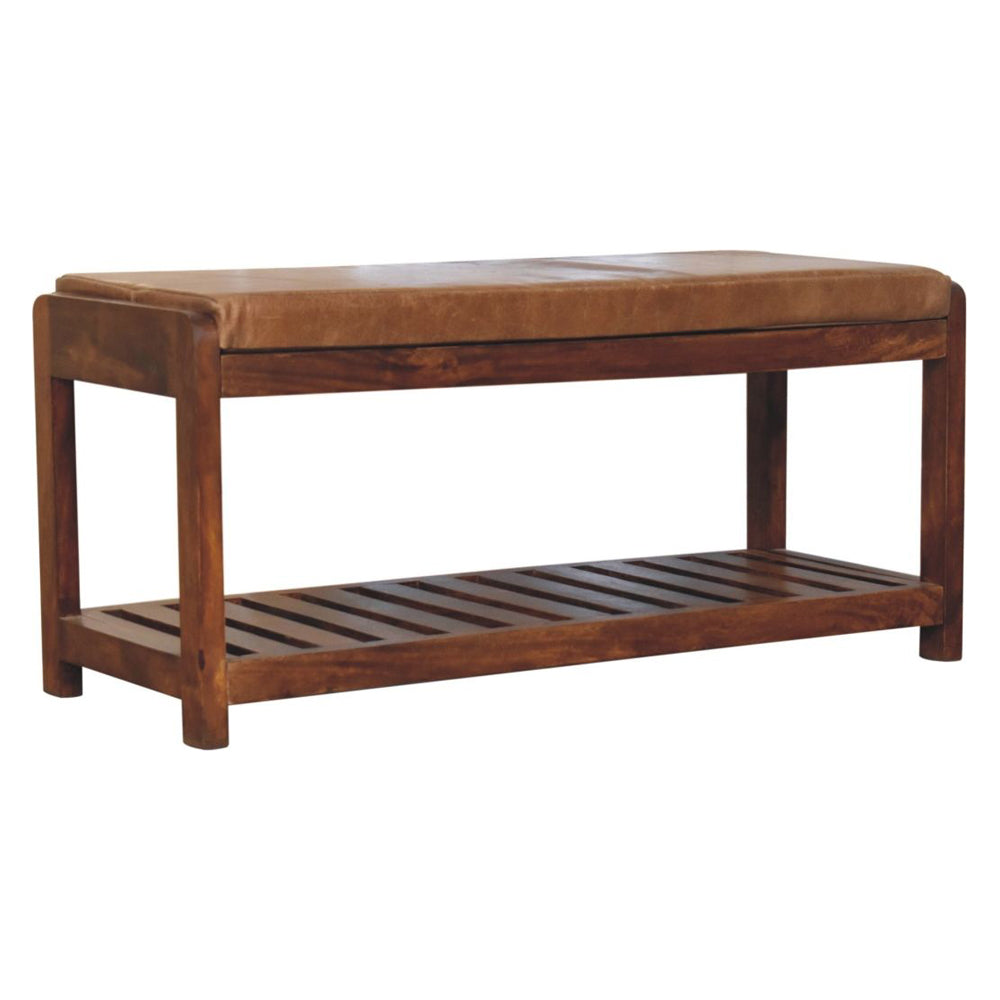 Artisan - Buffalo Slatted Hallway Bench