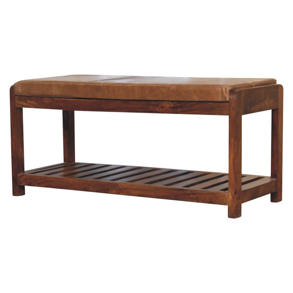 Artisan - Buffalo Slatted Hallway Bench