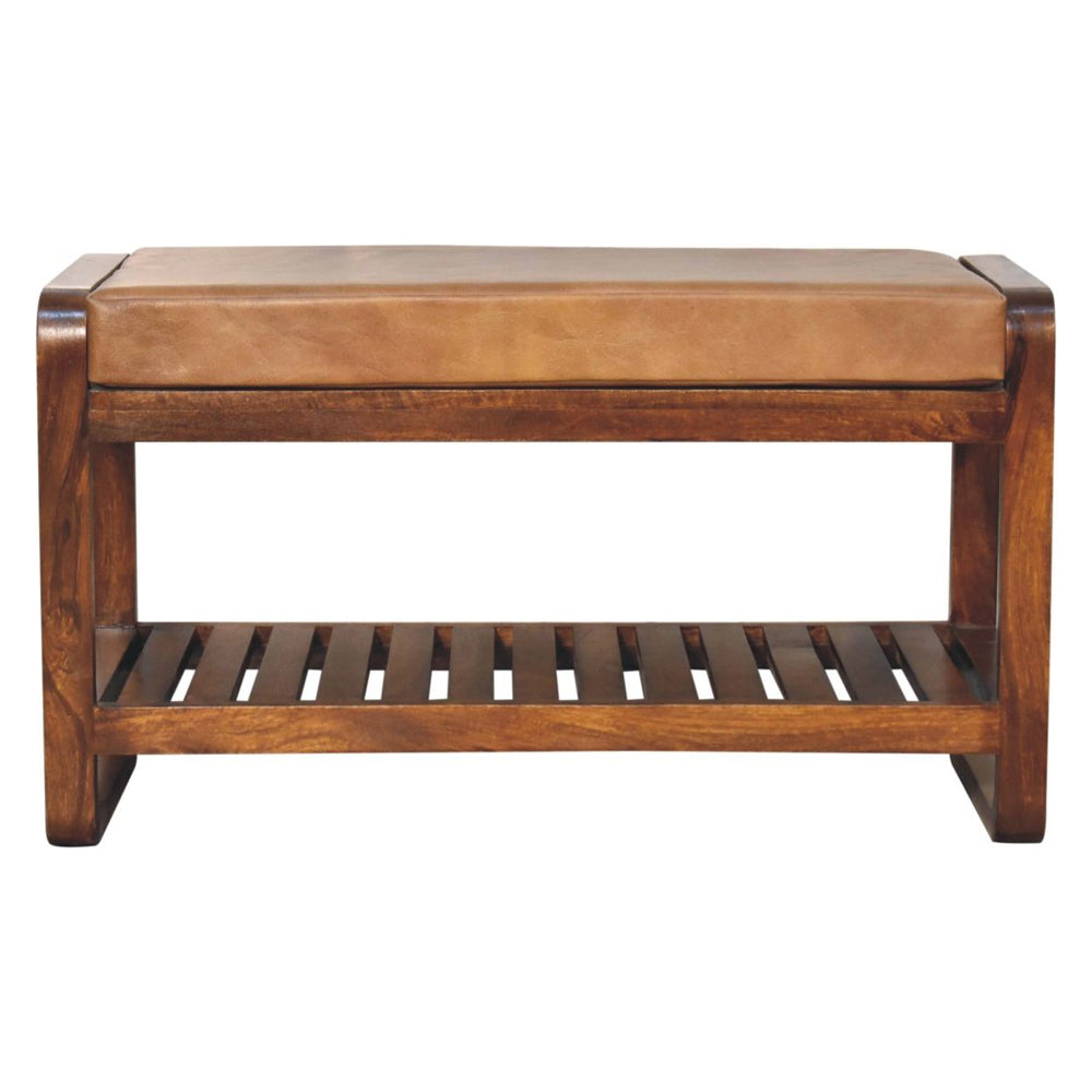 Artisan - Buffalo Slatted Hallway Bench