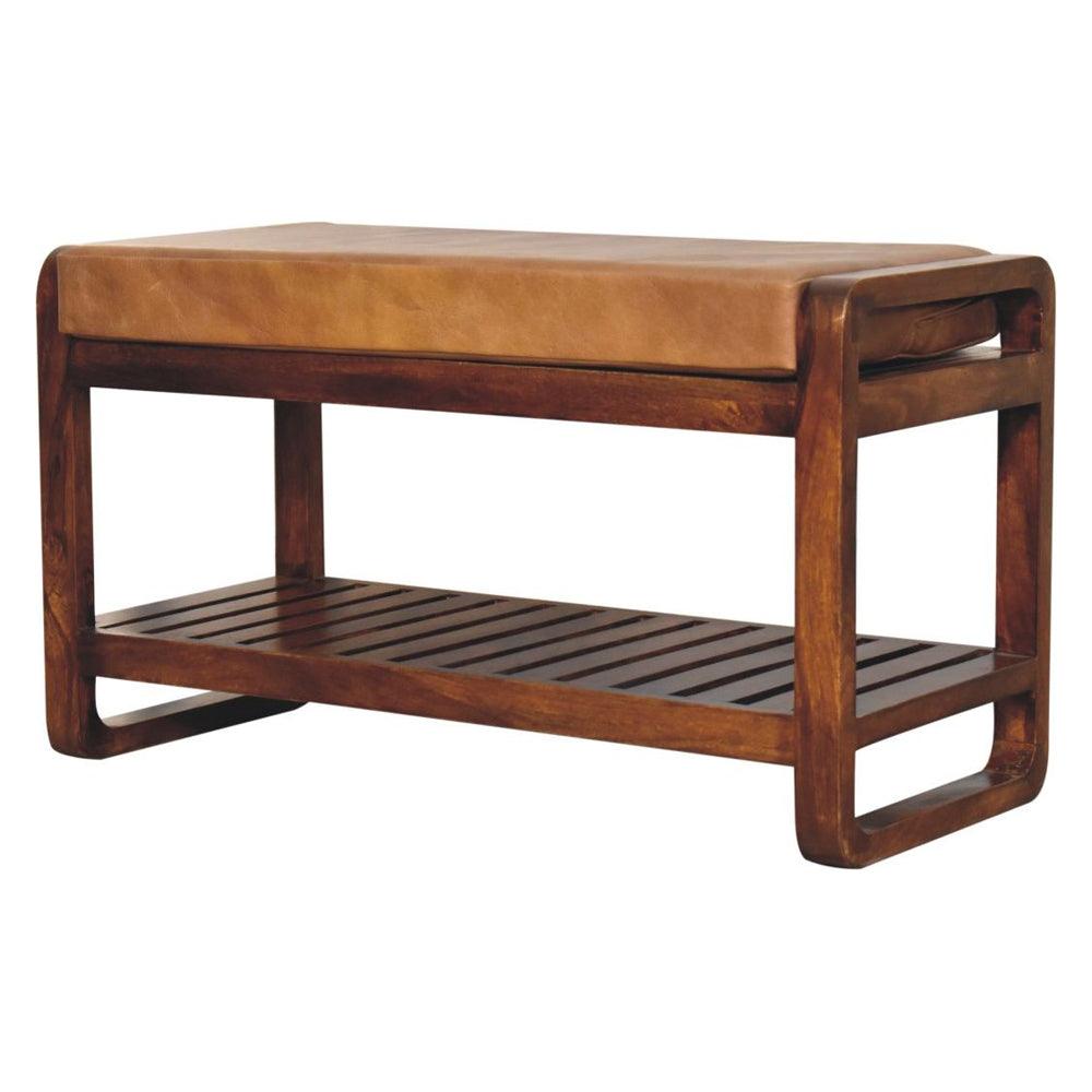 Artisan - Buffalo Slatted Hallway Bench
