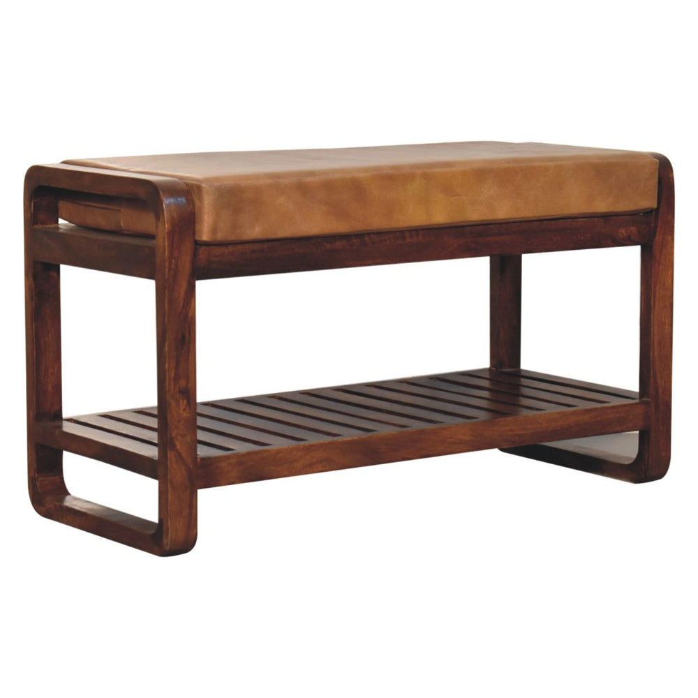 Artisan - Buffalo Slatted Hallway Bench