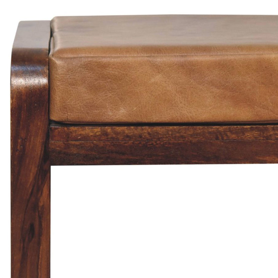 Artisan - Small Buffalo Slatted Hallway Bench
