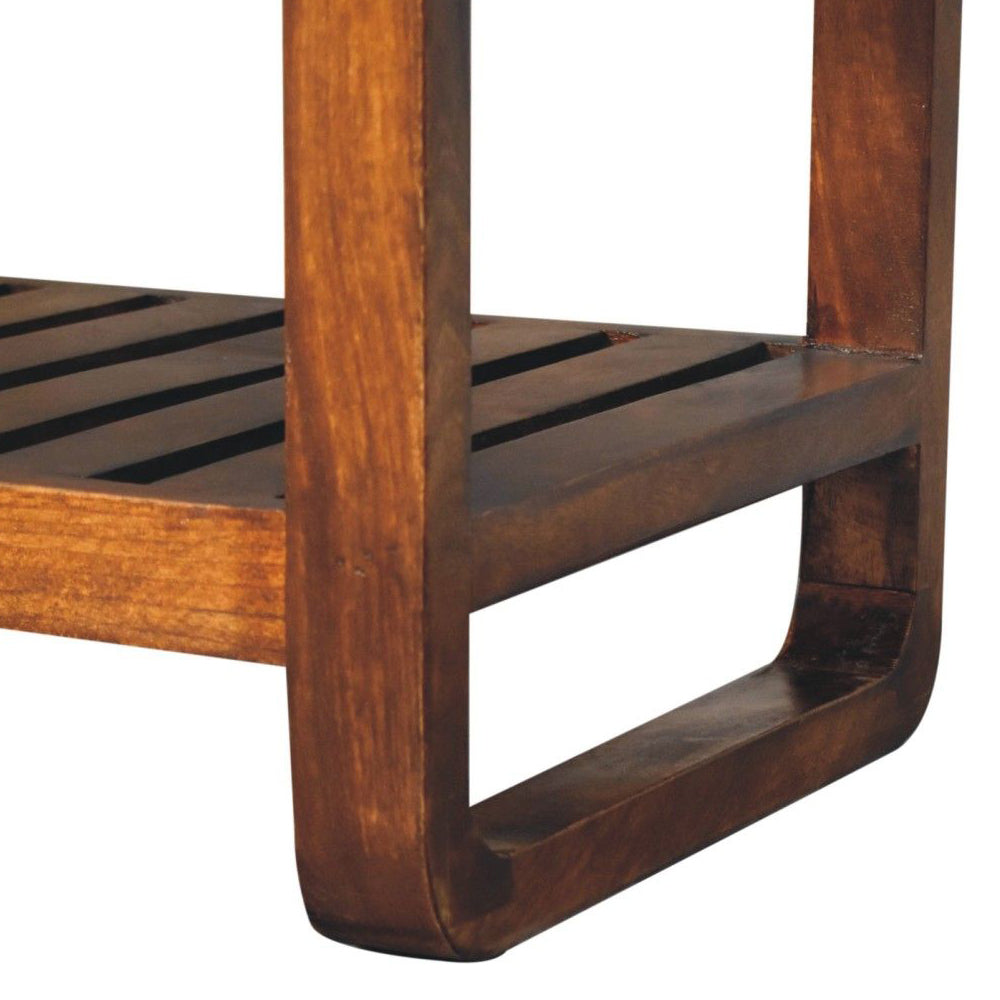 Artisan - Small Buffalo Slatted Hallway Bench