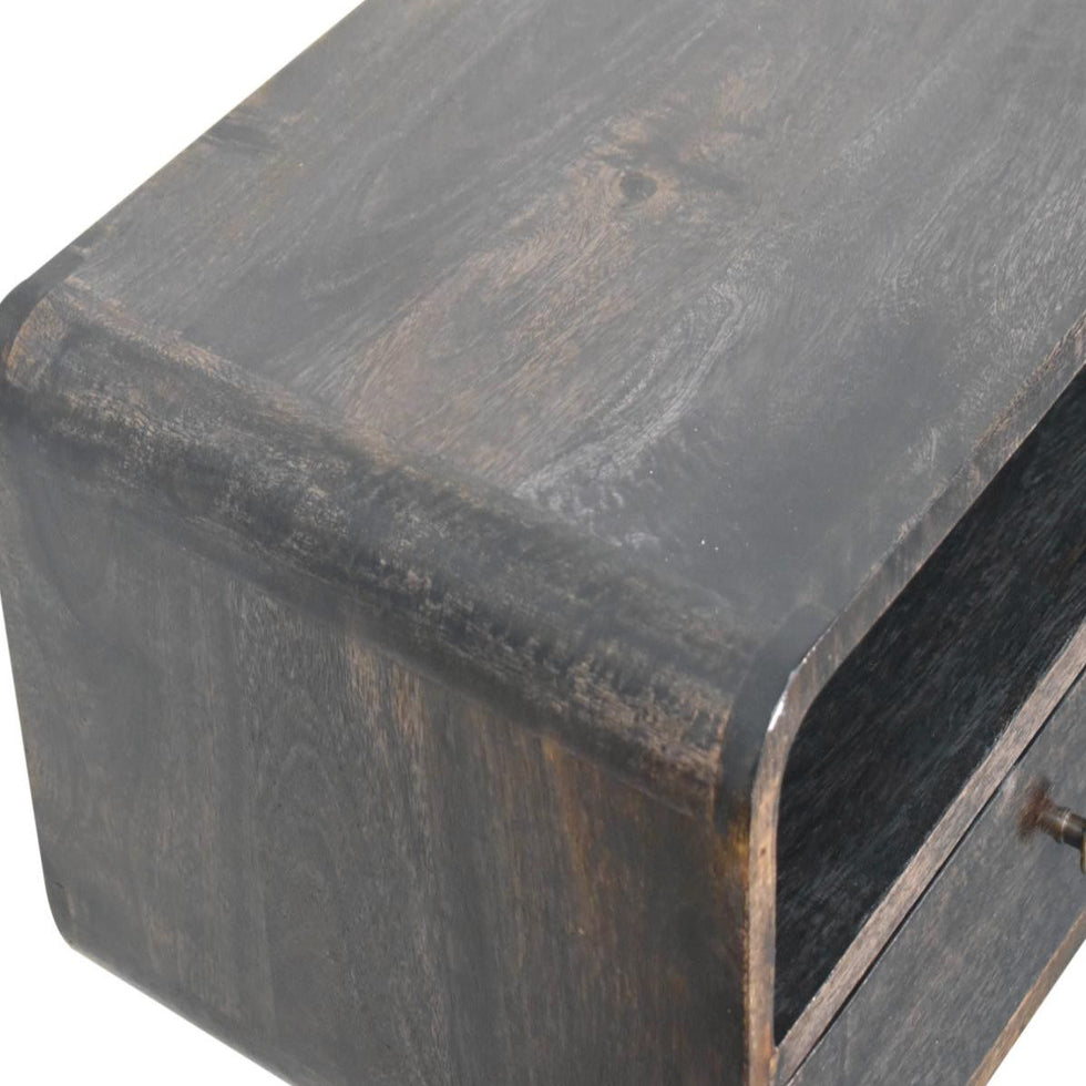 Artisan - Curved Ash Black Console Table
