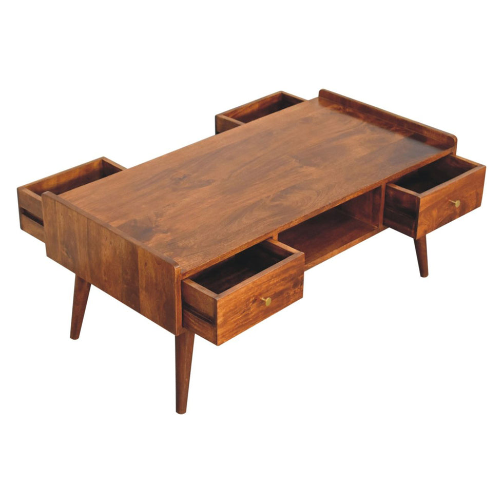 Artisan - Elevated Chestnut Media Unit