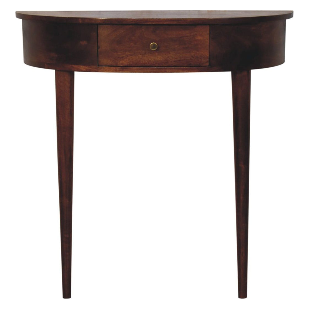 Artisan - Backless Mounted Chestnut Console