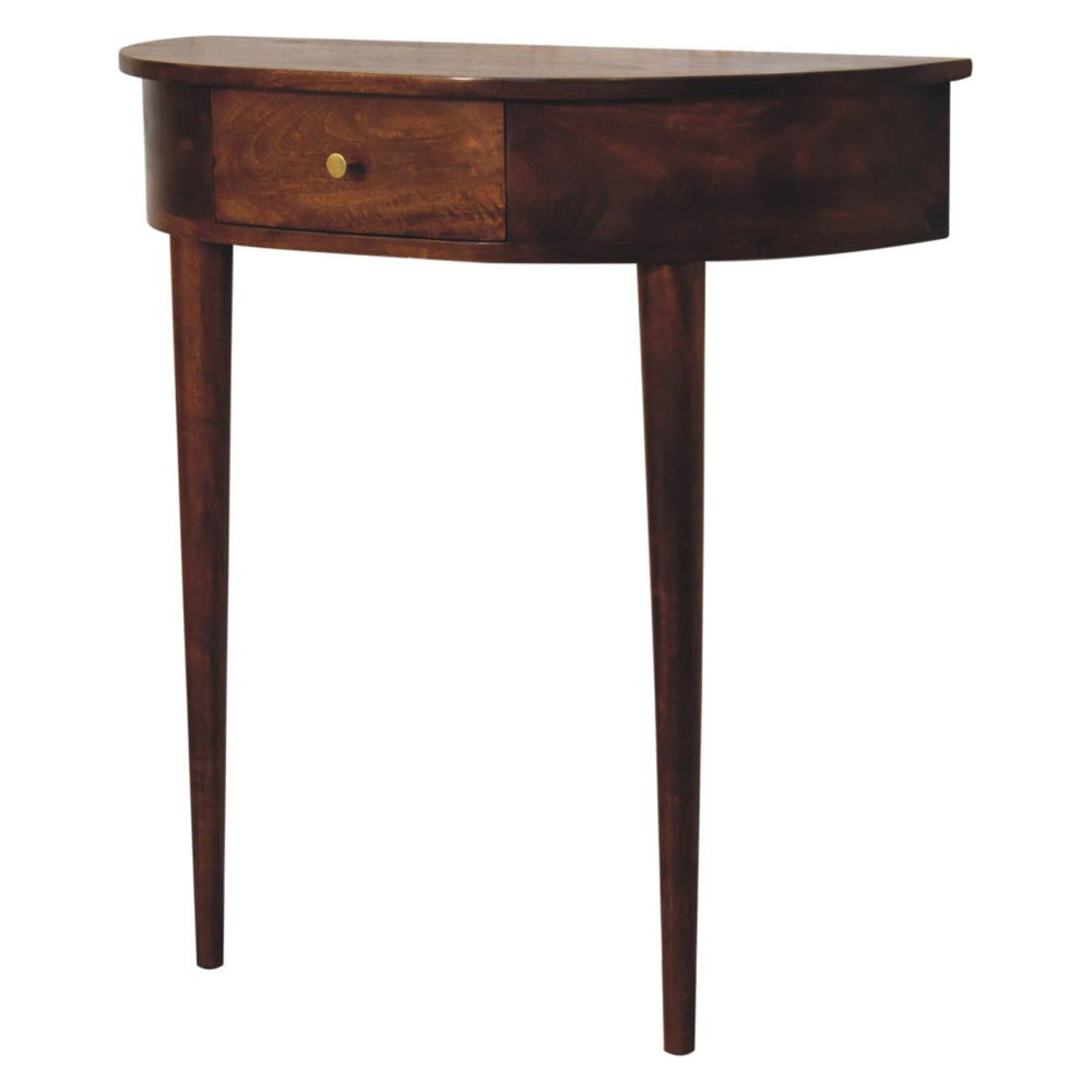 Artisan - Backless Mounted Chestnut Console