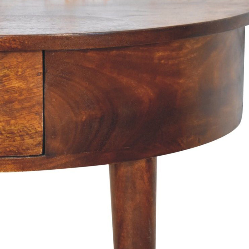 Artisan - Backless Mounted Chestnut Console