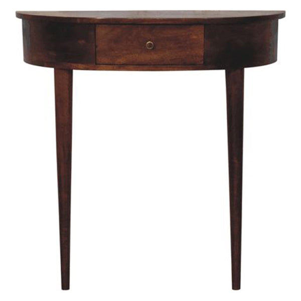 Artisan - Backless Mounted Chestnut Console
