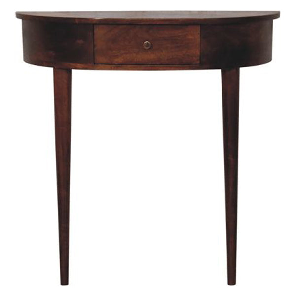 Artisan - Backless Mounted Chestnut Console