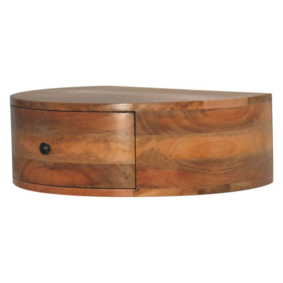 Artisan - Large Wall Mounted Rounded Bedside