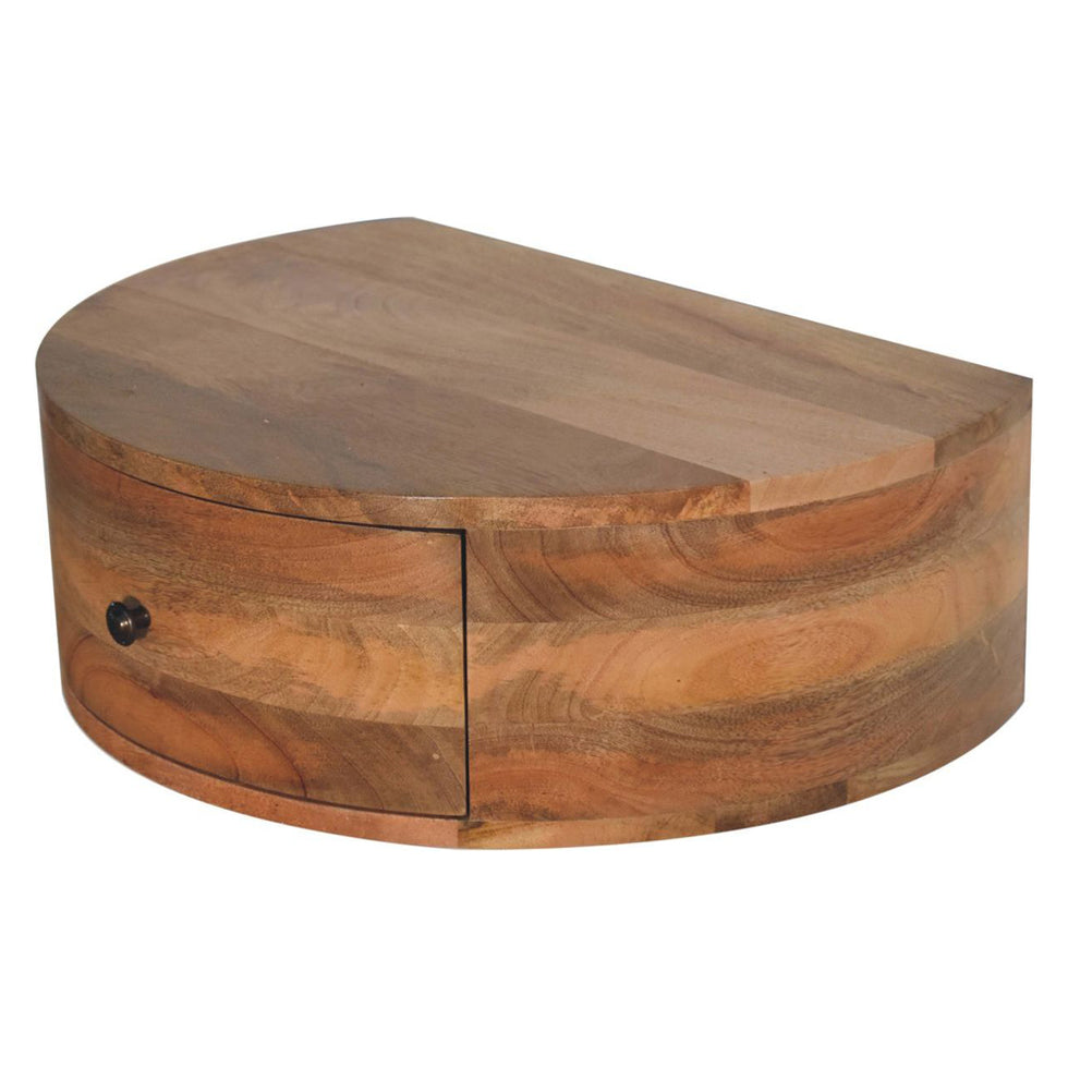 Artisan - Large Wall Mounted Rounded Bedside