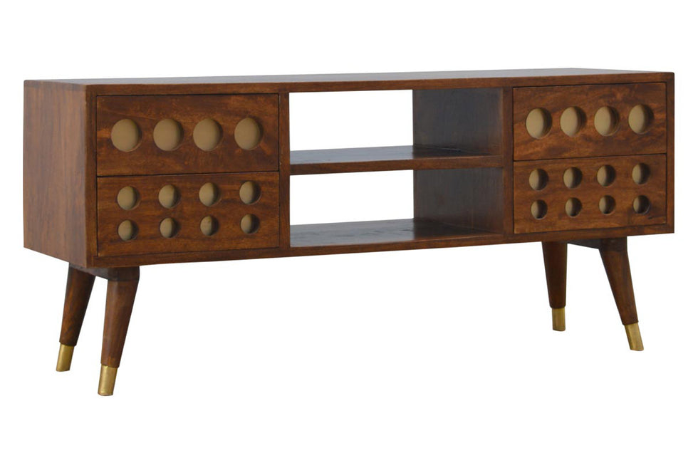 Artisan - Brass Inlay Cut Out Media Unit