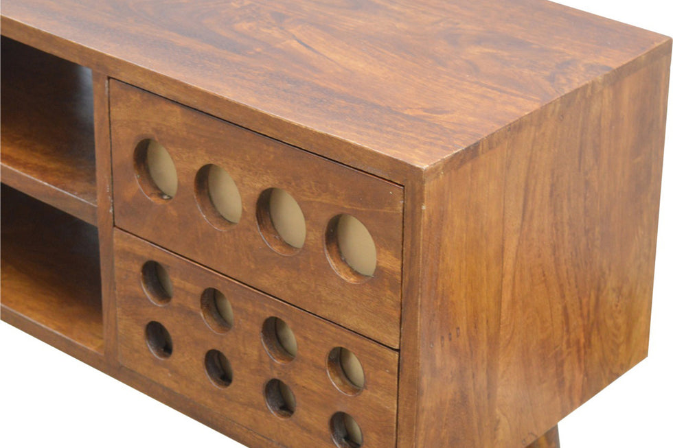 Artisan - Brass Inlay Cut Out Media Unit
