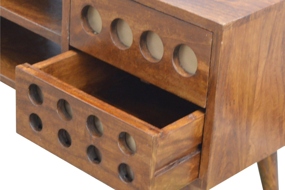 Artisan - Brass Inlay Cut Out Media Unit